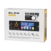 BLOW Spider 4CAL RDS RGB autora dio ar Bluetooth, USB, SD, AUX, skārienekrānu, RGB fona apgaismojumu, tālvadības pulti, 1 DIN, 4x45W
