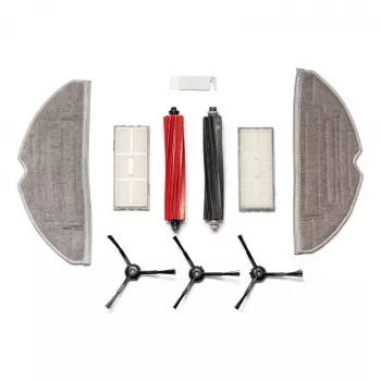 EXTRALINK Roborock S8 Replacement Accessory Kit – 2 Main Brushes, 4 Side Brushes, 4 HEPA Filters, 4 Mop Cloths