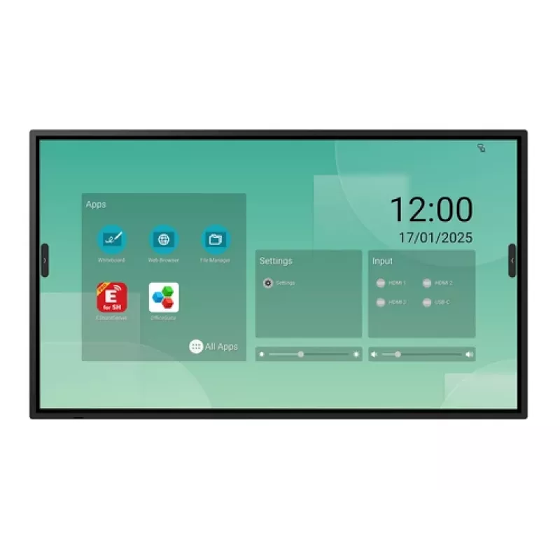 Sharp NEC LM431 43 inch 4K UHD Interactive Flat Panel Display with Android, 500 cd/m², OPS Slot