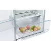 Bosch KSV33VLEP Brīvstāvošais Ledusskapis ar VitaFresh, 324L, Sudraba