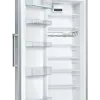 Bosch KSV33VLEP Brīvstāvošais Ledusskapis ar VitaFresh, 324L, Sudraba