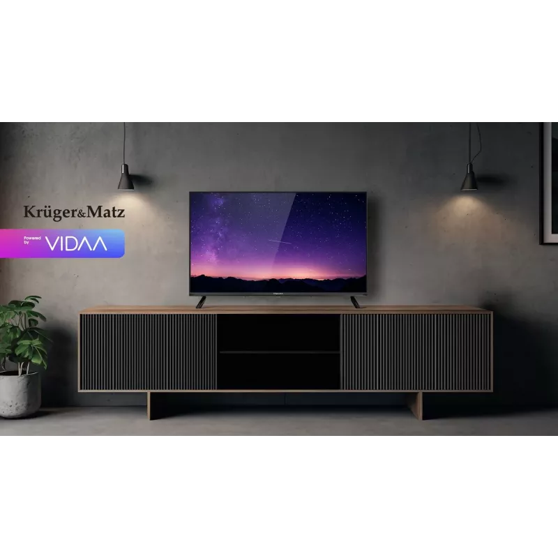 KRUGER & MATZ KM0240FHD-V3 101.6 cm (40 inch) FHD Smart TV Wi-Fi Black