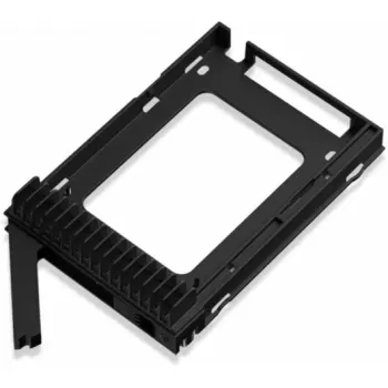 ICY DOCK ExpressCage MB741V4P-B 4-Bay 2,5 inch U.2/U.3 NVMe SSD Mobile Rack for Dual 5,25 inch Bay, PCIe 4.0, OCuLink, Hot-Swap, Black