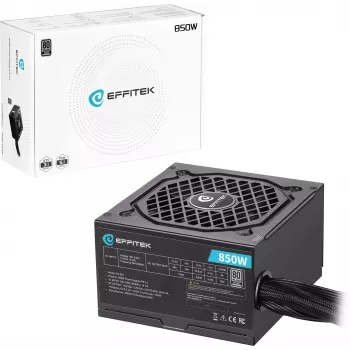 EFFITEK Barošanas bloks 850W Silver ATX 3.1 PCI 5.1