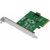 ICY DOCK EXLink MB408A5 MCIO 4i uz PCIe 5.0 x4 adapteris ar Redriver