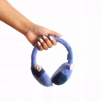 LAZERBUILT Squishmallows Bluetooth austiņas bērniem, On-Ear, Ingred the Cow, HMSQM-BT-INGRED