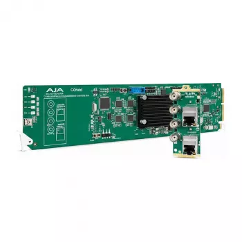 AJA OG-DANTE-12GAM openGear Dante Audio Bridge ar 12G-SDI