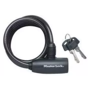 Master Lock Quantum Street No. 8126 Spirālveida troses slēdzene 8mm 8126EURDPRO