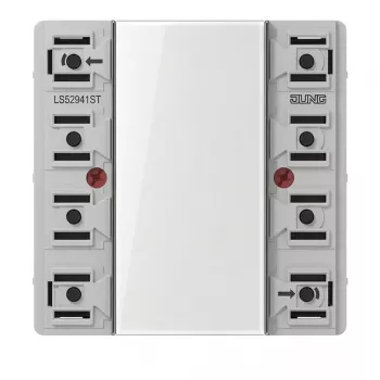 JUNG LS 52941 ST KNX universālais spiedpogas sensors modulis, 4-kanālu, iegremdējamais, LS sērija