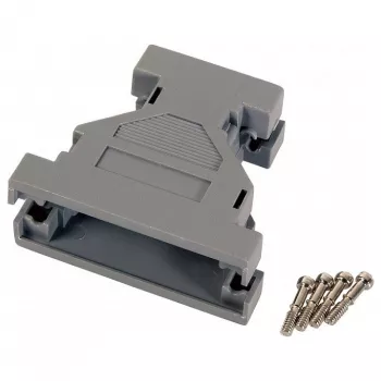 EFB-Elektronik EB2525 D-Sub savienotāja apvalks 25-pin Plastmasa Pelēks