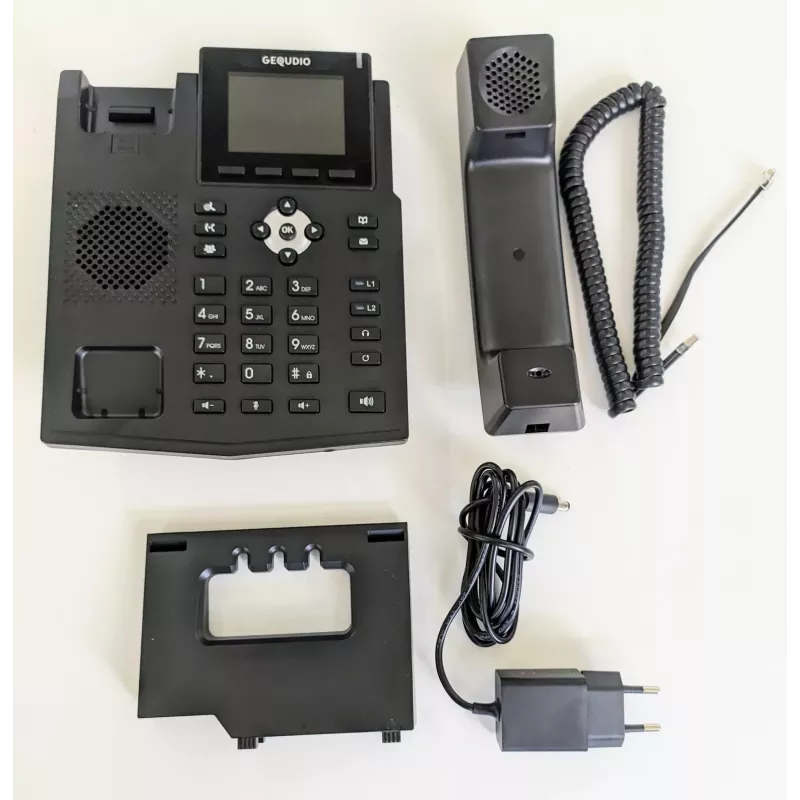 GEQUDIO GA-3 Vada telefons ar automātisko atbildētāju
