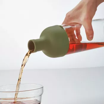 HARIO FIB-75-0G Cold Brew Coffee Pudele 750 ml Olīvzaļa