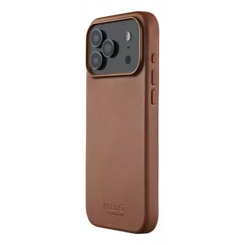 Mujjo Ādas Maciņš iPhone 17 Pro Max ar MagSafe (Tan)