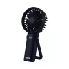 N'OVEEN F120 Pārnēsājams Rokas un Galda Ventilators ar Uzlādējamu Bateriju, USB, 1200 mAh, 3 Ātrumi, Balts