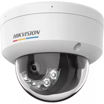 Hikvision DS-2CD1167G3-LIU(F)(/SL)(/SRB) 6MP IP kupola kamera ar AcuSense, 2,8mm objektīvu, IR līdz 30m, IP67, IK10, iebūvēts mikrofons