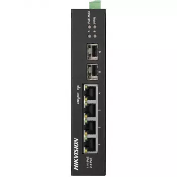 Hikvision Pro Series DS-3T0506HP-E/HS 6-portu nekonfigurējams PoE slēdzis