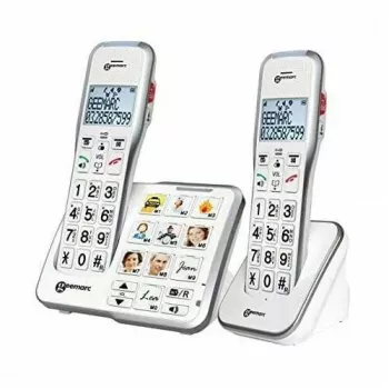 Geemarc AmpliDECT 595-2 Photo Bezvadu Telefons Senioriem ar Automātisko Atbildētāju - Duo komplekts