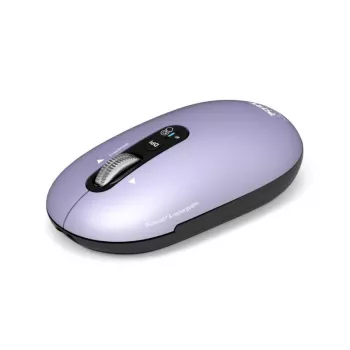 PORT Designs Pure MAC Iris uzlādējama Bluetooth optiskā pele - Melna/Pelēka