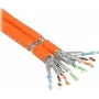 GoodConnections Cat.7 Installation Cable S/FTP PiMF 1000MHz Duplex AWG23 FRNC-B Orange 50m