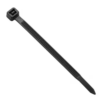 Synergy21 ALLNET 19zbh Saites kabeļiem, L160 x W2.6mm, 100 iepakojums, Melns, UV izturīgs