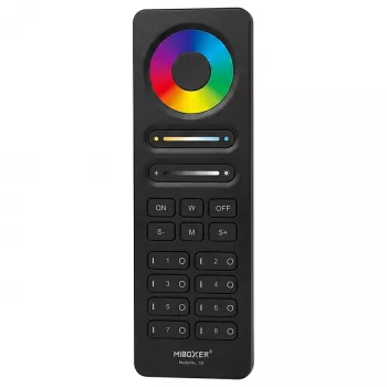 Miboxer Synergy 21 LED Remote Control 2,4GHz 8-Zone RGB+CCT Black (C8-B)