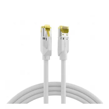 EFB-Elektronik RJ45 Patch Cable Cat.6A S/FTP LSZH Draka UC900 TM31 White 0,15m