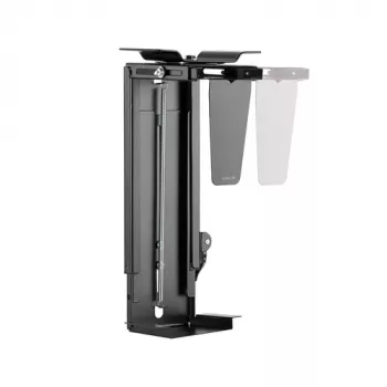 LogiLink Under-Desk CPU Holder - Melns - Tērauds - 25 kg ietilpība