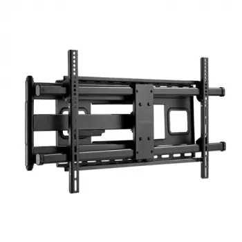 LogiLink Full Motion Wall Mount for LCD TV / Curved LCD TV - Steel - Black - Screen Size: 109-203 cm (43-80 inch)
