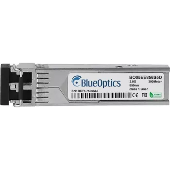 BlueOptics Planet MGB-2GSR BO05EE856S5D SFP raidītājs, 2.5GBASE-SX, LC-Duplex, daudzmodu šķiedra, 850nm, 300m, DDM, 0°C līdz +70°C