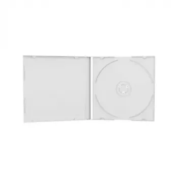 MEDIARANGE Slim Jewel Case CD glabāšanai - 10 iepakojums, Caurspīdīgs