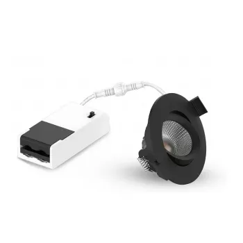 LEUCHTEK GMBH SPR-6W-XWB LED Iegremdējamais Prožektors, IP44, Alumīnijs, Grozāms, Izvēlama Gaismas Krāsa (3000K/4000K/6000K), 6W
