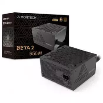 Montech BETA 2 80 PLUS Bronze barošanas bloks, ATX 3.1 – 650 W, melns