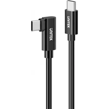 UNITEK VR Link Pro USB-C to USB-C kabelis 5Gbps 60W 1m Melns