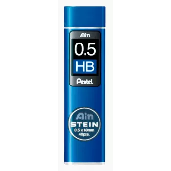 Pentel C275-HBO mehāniskā zīmuļa vadu pildījumi - 0,5 mm - Zils - 40 vadi - Dozators