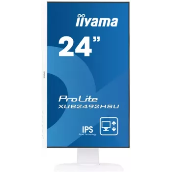 IIYAMA ProLite XUB2492HSU-W1 23,8 inch IPS LED Full HD Monitors - Balts