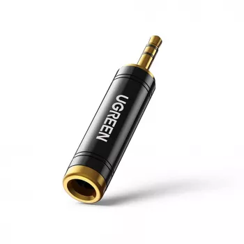 UGREEN 3,5mm uz 6,35mm Audio Adapteris (Vīrietis uz Sievieti) Pelēks AV168