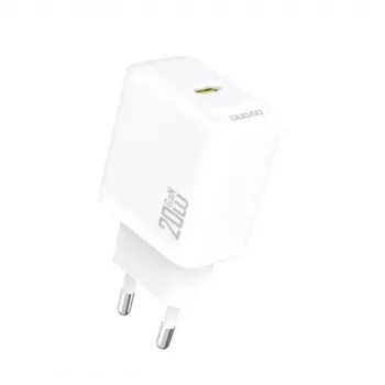 Dudao A26EU GaN 20W USB-C Lādētājs Balts