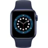 Apple Watch Series 6 GPS, 40mm Aluminium Case with Deep Navy Sport Band Blue