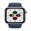 Apple Watch SE GPS 44mm Silver Aluminium Case with Sport Band Abyss Blue