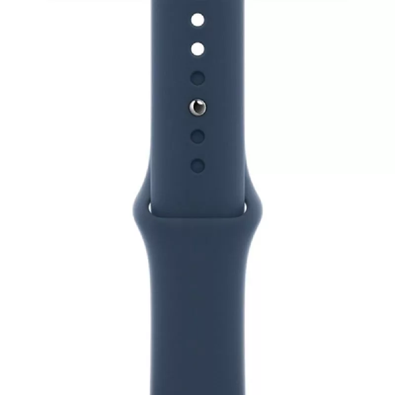 Apple Watch Series 7 GPS, 41mm Blue Aluminium Case with Sport Band - Regular Abyss Blue