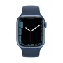 Apple Watch Series 7 GPS, 41mm Blue Aluminium Case with Sport Band - Regular Abyss Blue
