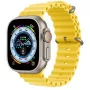 Apple Watch Ultra GPS + Cellular, 49mm Titanium Case with Yellow Ocean Band