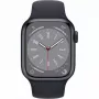 Apple Watch Series 8 GPS 41mm Midnight Aluminium Case with Midnight Sport Band - Regular