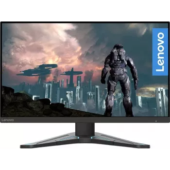 Lenovo G24-20 23,8 collu Full HD IPS spēļu monitors, 144Hz, 1ms, AMD FreeSync Premium, Melns