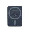 Guess Power Bank 5000mAh 15W MagSafe un Parastā Uzlāde ar Metāla Script Logotipu Zelts