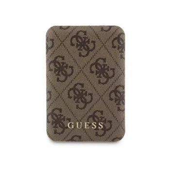 Guess Power Bank MagSafe 5000mAh 4G PU Brown