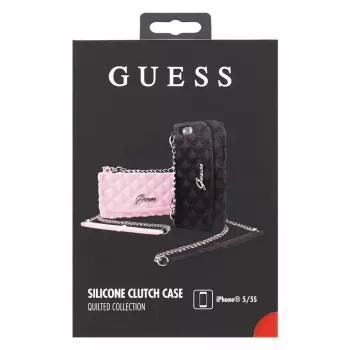 Apple Quilted Clutch Silicone Case iPhone 6 Rozā