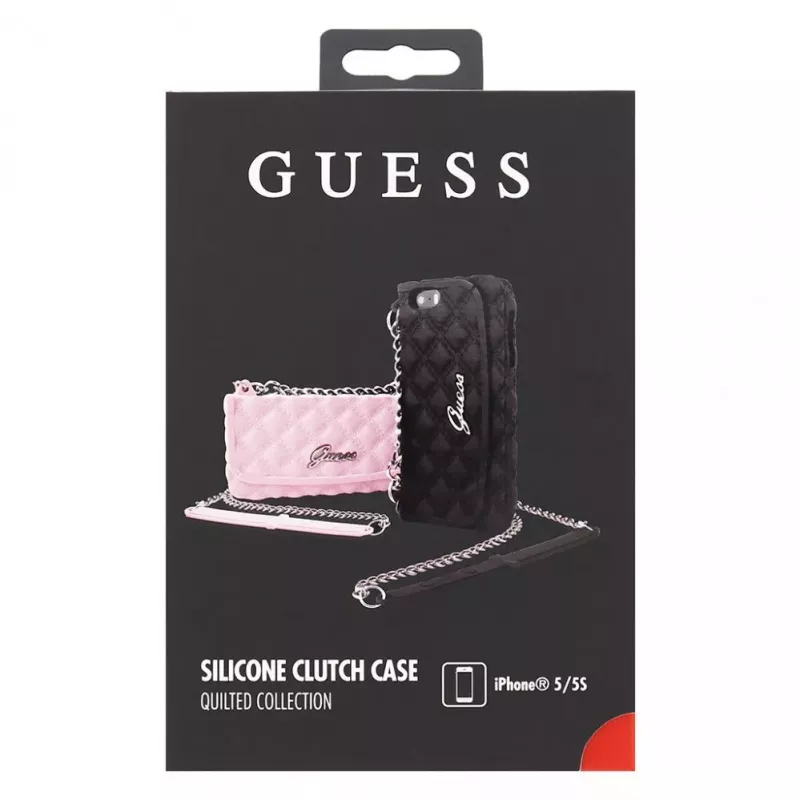 Apple Quilted Clutch Silicone Case iPhone 6 Rozā