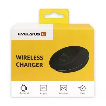Evelatus Universal EWC01 bezvadu lādētājs melns