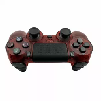 GameBox P4 bezvadu vibrācijas Bluetooth kontrolieris PlayStation 4 / PC / TV / TV Box caurspīdīgs